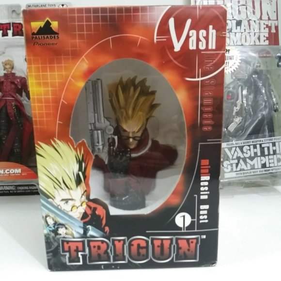 Vash the Stampede Resin Mini Bust Red Trigun NEW